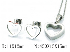 HY Wholesale jewelry Heart shaped Set-HY91S0555PQ