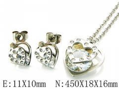 HY Wholesale jewelry Heart shaped Set-HY25S0515HJL