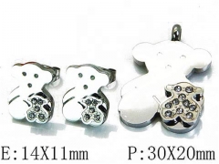 HY Wholesale Bears Earring/Pendant Set-HY64S0929HKA