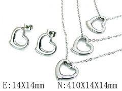 HY Wholesale jewelry Heart shaped Set-HY59S2903HFF