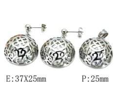 HY Wholesale 316 Stainless Steel jewelry Sets-HY64S1041HJF