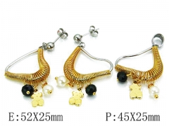 HY Wholesale Bears Earring/Pendant Set-HY64S1008HMX