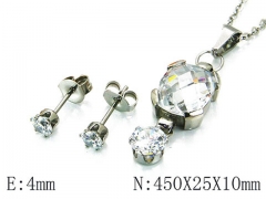 HY Wholesale 316 Stainless Steel jewelry Set-HY30S0331HIK