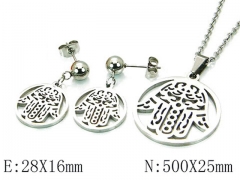 HY Wholesale 316 Stainless Steel jewelry Sets-HY91S0661HBV
