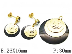 HY Wholesale Bears Earring/Pendant Set-HY81S0358HMX