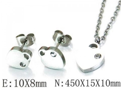 HY Wholesale jewelry Heart shaped Set-HY25S0595MC