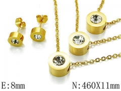 HY Wholesale 316 Stainless Steel jewelry Sets-HY12S0695HIE