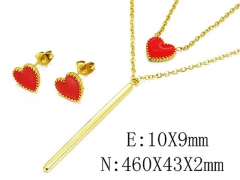 HY Wholesale jewelry Heart shaped Set-HY59S2950HHX