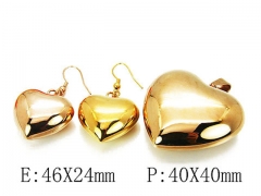 HY Wholesale jewelry Heart shaped Set-HY08S0213HND