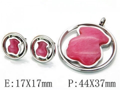HY Wholesale Bears Earring/Pendant Set-HY64S0539IRR