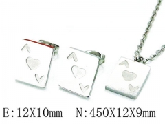 HY Wholesale 316 Stainless Steel jewelry Set-HY81S1003OC