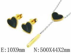 HY Wholesale jewelry Heart shaped Set-HY59S1312NL
