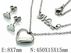 HY Wholesale jewelry Heart shaped Set-HY54S0360OZ
