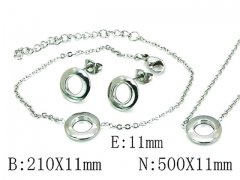 HY Wholesale 316 Stainless Steel jewelry Sets-HY59S2838OC
