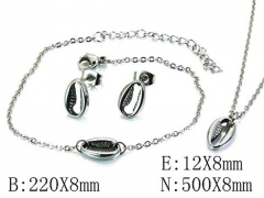 HY Wholesale 316 Stainless Steel jewelry Set-HY59S2747OW
