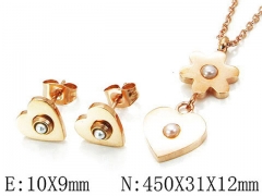 HY Wholesale jewelry Heart shaped Set-HY90S0207HNR