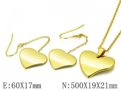 HY Wholesale jewelry Heart shaped Set-HY06S0998HKA