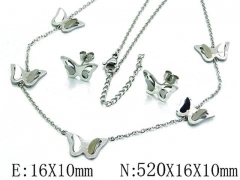 HY Wholesale 316 Stainless Steel jewelry Sets-HY59S1361PW
