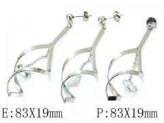 HY Wholesale 316 Stainless Steel jewelry Set-HY64S0945HIE