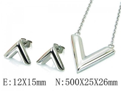 HY Wholesale 316 Stainless Steel jewelry Set-HY64S1045HJW