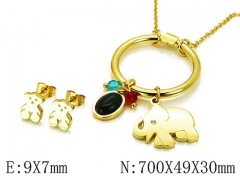 HY Wholesale Bears Earring/Pendant Set-HY64S0604IKF