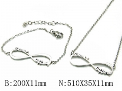 HY Wholesale 316 Stainless Steel jewelry Set-HY06S0988HJD
