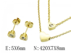 HY Wholesale jewelry Heart shaped Set-HY21S0178HJD