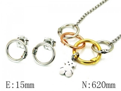 HY Wholesale Bears Earring/Pendant Set-HY90S0195IUU