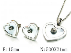 HY Wholesale jewelry Heart shaped Set-HY06S1015HKY