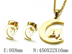 HY Wholesale 316 Stainless Steel jewelry Sets-HY54S0384MB