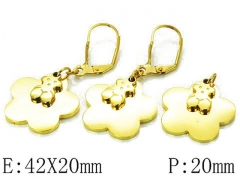 HY Wholesale Bears Earring/Pendant Set-HY64S0896IYY