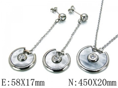 HY Wholesale 316 Stainless Steel jewelry Set-HY06S0950HIY
