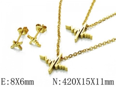 HY Wholesale 316 Stainless Steel jewelry Set-HY81S0322OW