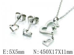 HY Wholesale jewelry Heart shaped Set-HY81S1028OB