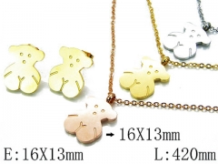 HY Wholesale Bears Earring/Pendant Set-HY02S1765HKE