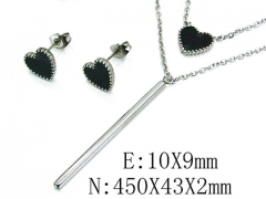 HY Wholesale jewelry Heart shaped Set-HY59S2884PD
