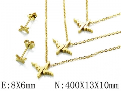 HY Wholesale 316 Stainless Steel jewelry Set-HY81S0321PE