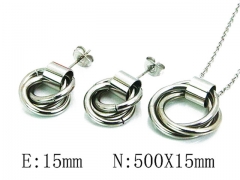 HY Wholesale 316 Stainless Steel jewelry Sets-HY59S1357OE