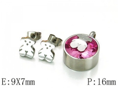 HY Wholesale Bears Earring/Pendant Set-HY64S0586HMX