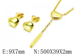 HY Wholesale jewelry Heart shaped Set-HY59S1336ML