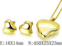 HY Wholesale jewelry Heart shaped Set-HY67S0207O5