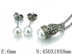 HY Wholesale Jewelry Natural Pearl Set-HY30S0208HIZ