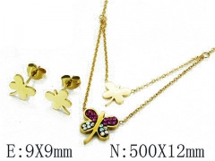 HY Wholesale 316 Stainless Steel jewelry Sets-HY85S0234HQQ