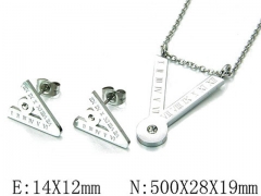 HY Wholesale 316 Stainless Steel jewelry Set-HY81S0508HHS