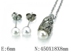 HY Wholesale Jewelry Natural Pearl Set-HY30S0209HIE