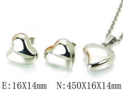 HY Wholesale jewelry Heart shaped Set-HY67S0205OL