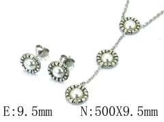 HY Wholesale Jewelry Natural Pearl Set-HY59S1322NC