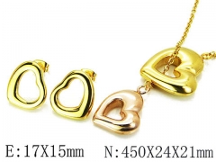 HY Wholesale jewelry Heart shaped Set-HY81S0540HNF