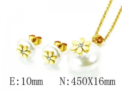HY Wholesale Jewelry Natural Pearl Set-HY25S0536HRR