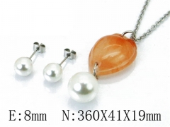HY Wholesale Jewelry Natural Pearl Set-HY21S0171NE